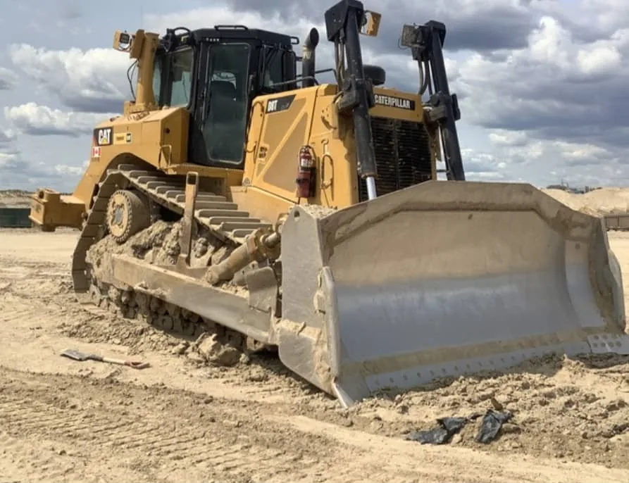 Bulldozer on earthworks – machinery for hire and sale, Tibleino General Trading