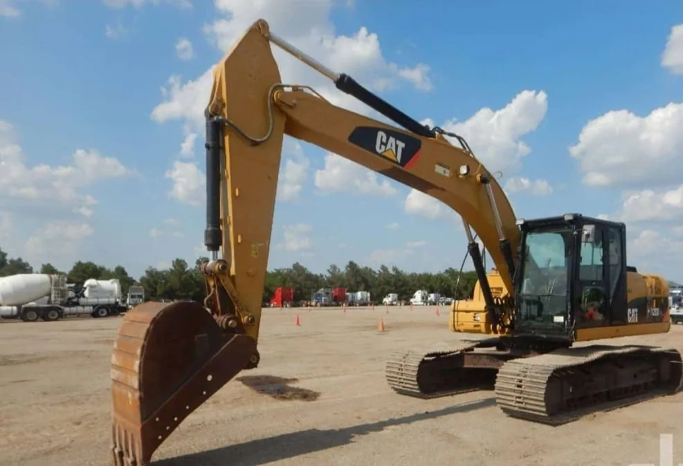 Excavator on site – construction machinery for hire and sale, Tibleino General Trading