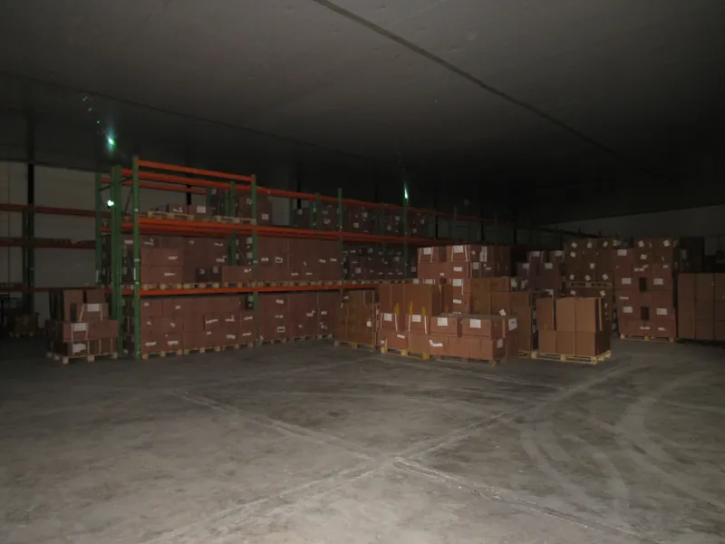Racked stock in the store – generators and spare parts, Tibleino General Trading